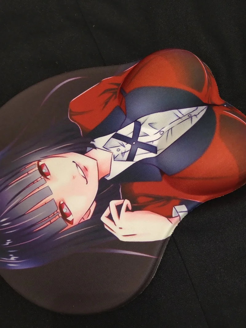 Anime Kakegurui Yumeko Jabami 3D Chest Silicone Wrist Rest Mouse Pad notebook PC playmat | Компьютеры и офис