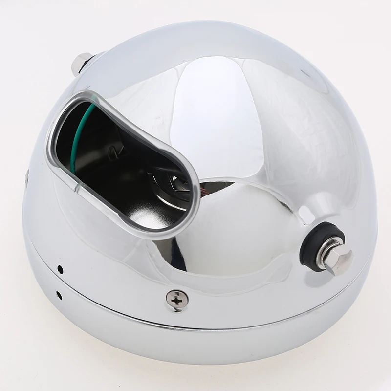 Металлическая фара для мотоцикла POSSBAY Хромированная дальнего/ближнего света Suzuki