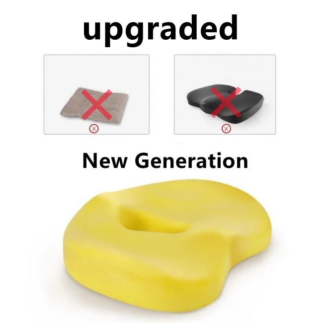 Популярная подушка для сидения из пены с эффектом памяти Ортопедическая против