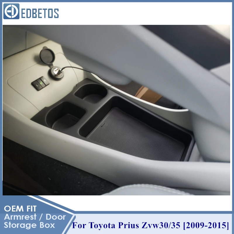 Центральный подлокотник ящик для Toyota Prius Zvw30 35 2009 2010 2011 2012 2013 2014 2015 автомобильные