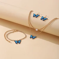 2021 creative fashion fashion temperament chain jewelry set elegant ladies jewelry set
