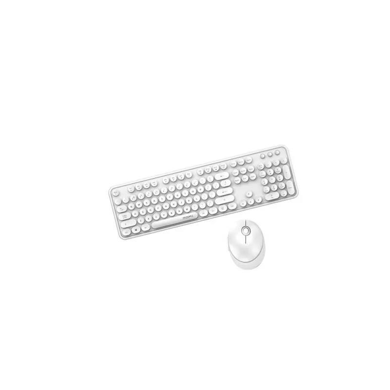 

Wireless keyboard mouse color lipstick round cap keyboard office desktop keyboard and mouse set