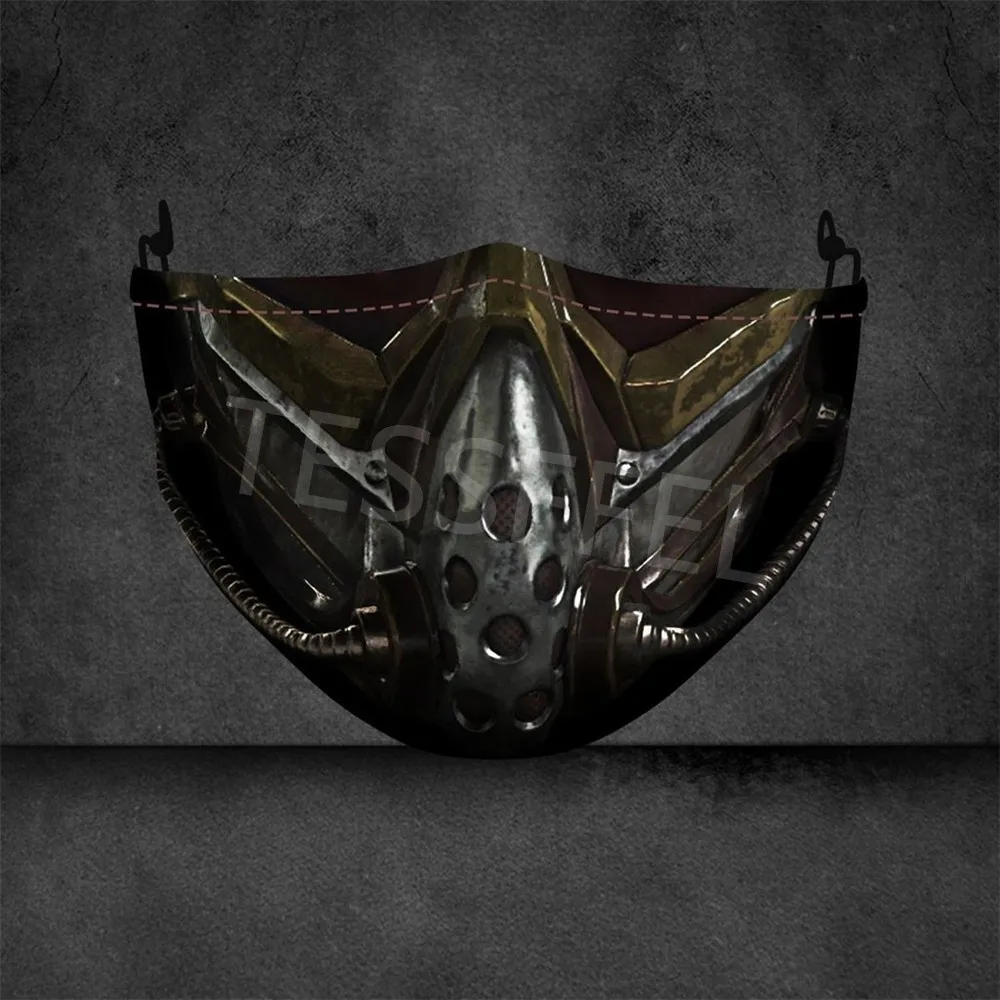 Tessвам Хэллоуин триллер Ужасы фильмы ролевые маски 3D Печатные Модные