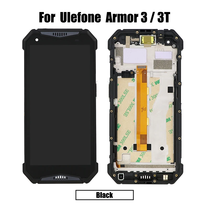 Для Ulefone Armor 3/3t lcd и сенсорный экран дигитайзер с рамкой дисплей экран модуль аксессуары сборка Замена