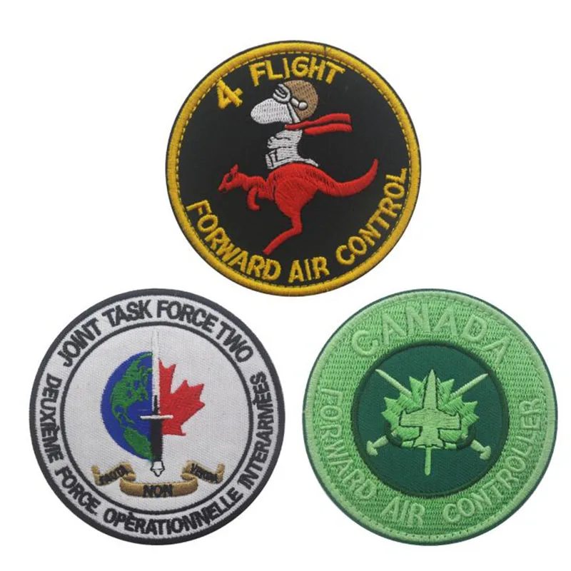 Лидер продаж нашивка с 3D вышивкой контроллер Канады на руку рисунком иконы из