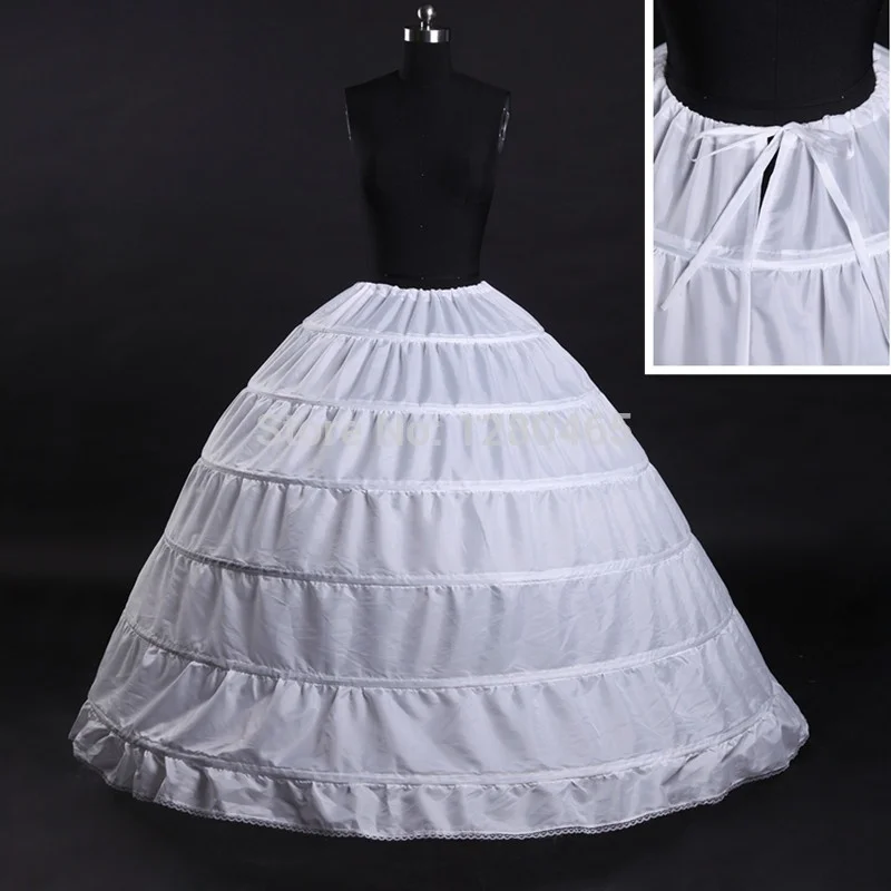 Реальное фото высокое качество пышные 6 обручей Свадебный подъюбник эритролин