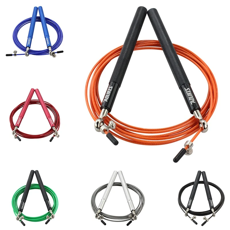 

Jump Rope Adult Steel Wire Aluminum Alloy Racing Skipping Rope Weight Skip Ropes Body Building Fitness Accessories