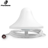 gsmcdma 800 2500mhz 5dbi antenna indoor ceiling internal antenna with n male connector 5m cable for 3g signal booster repeater