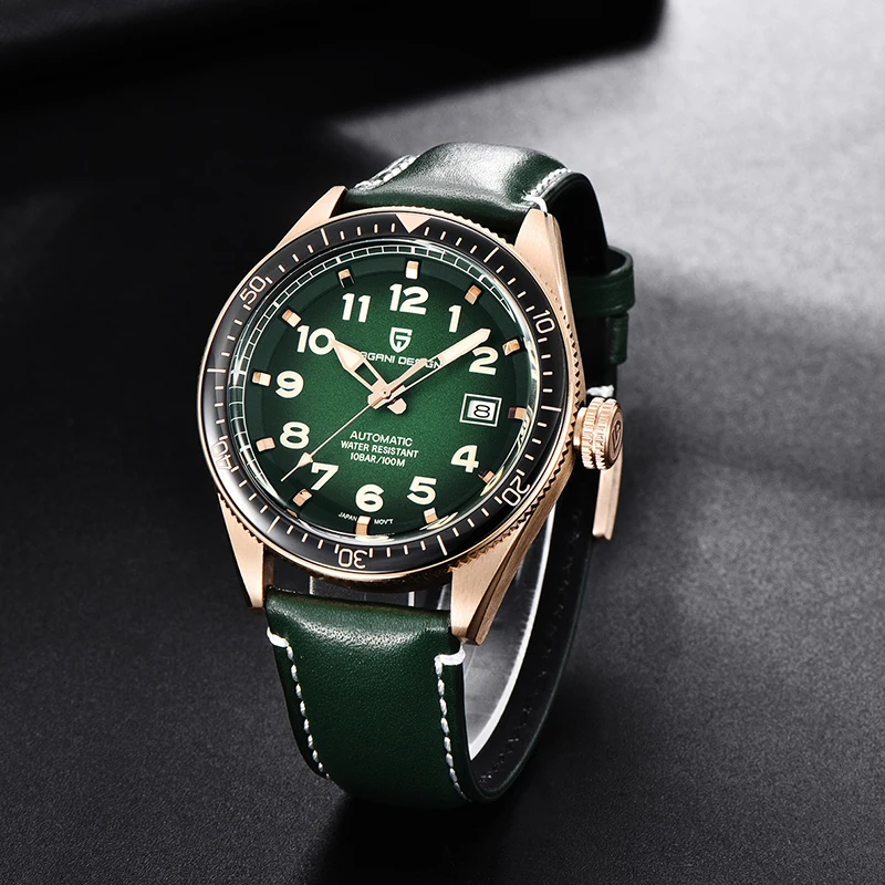 Часы наручные PAGANI Мужские автоматические дизайнерские Роскошные Брендовые