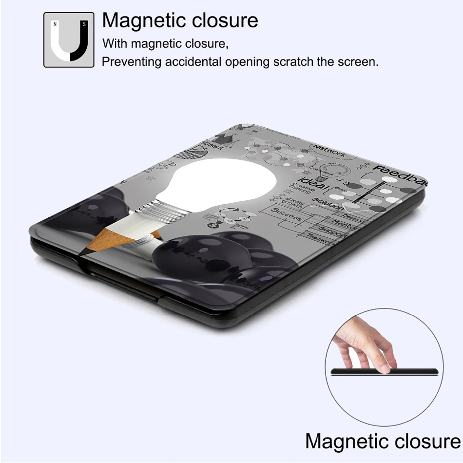 MTT чехол для планшета для Amazon Kindle Paperwhite 4 из искусственной кожи Магнитный смарт-чехол для Kindle paperwhite 4 10 поколение Funda