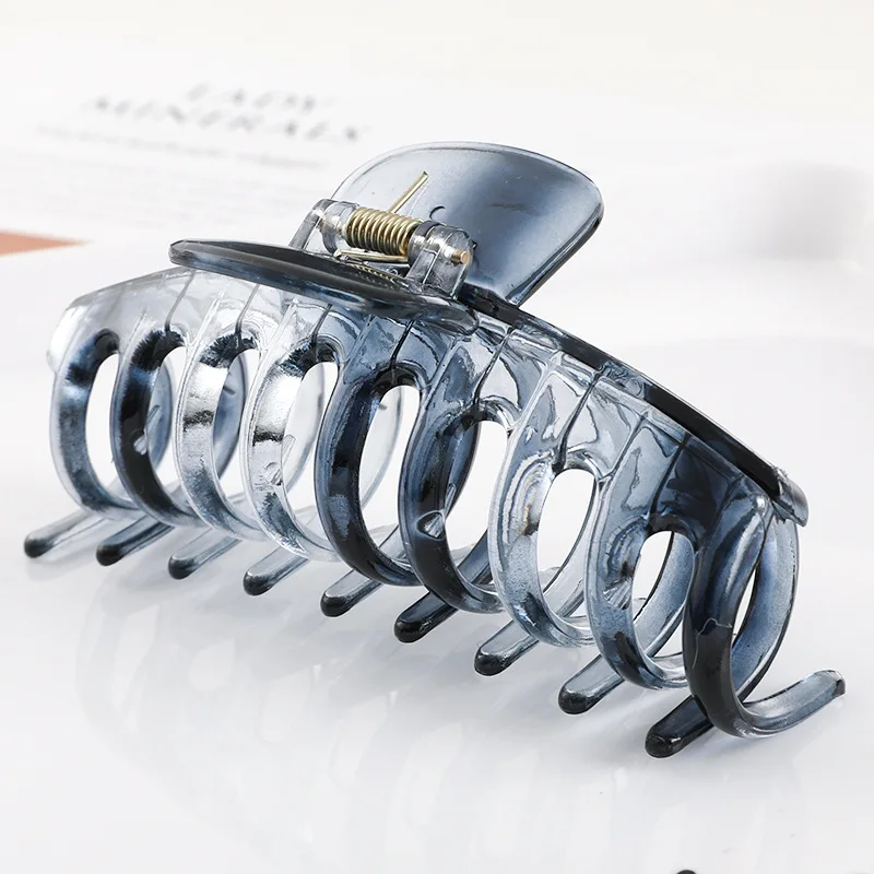 

2021 New Retro Turtle Pattern Hair Crab Woman Elegant French Style Shark Clip Children Fashion Hair Accessories Girls Ornaments
