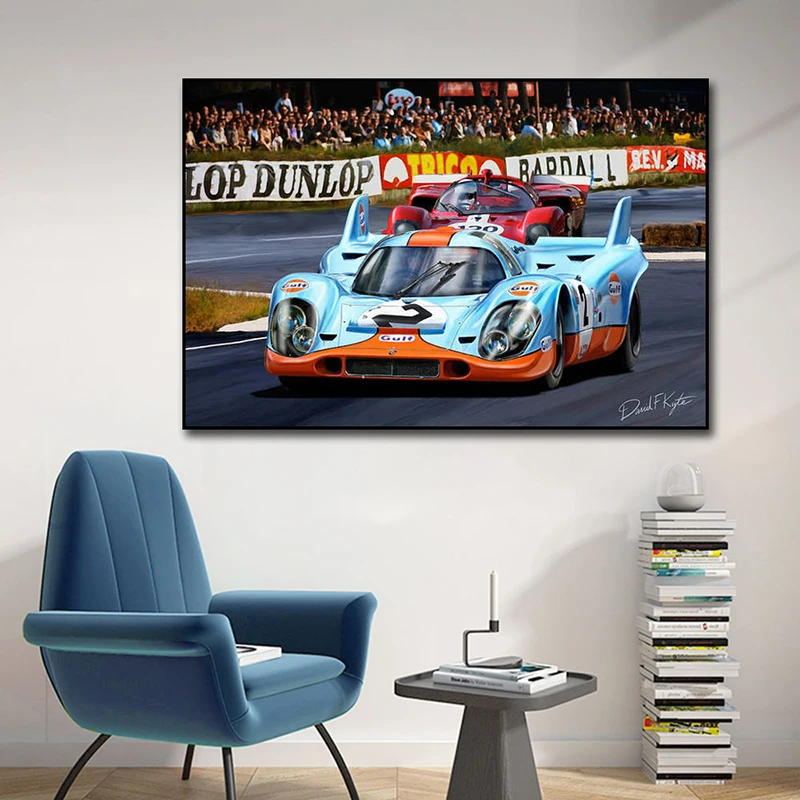 

Racing Car 917 Canvas Paintings Nordic Wall Art Picture Posters And Prints Modren For Living Room Interior Hoom Decoration Mural