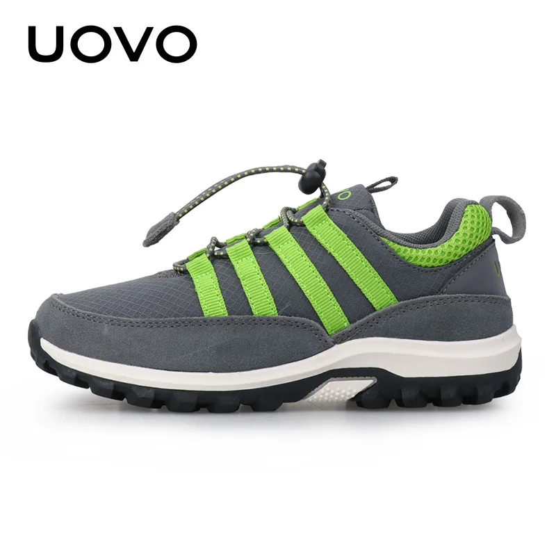 UOVO New Arrival Boys And Girls Sports Footwear Four Season Kids Shoes Brethable Children Sneakers Eur #32-38 | Детская одежда и