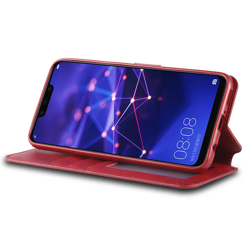 Чехол из искусственной кожи для Huawei Mate 20 Lite чехол-бумажник Mate20 с карманом карт |