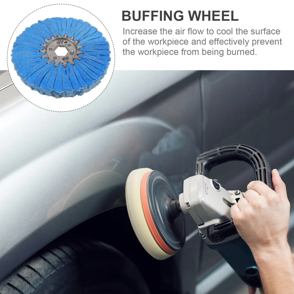 

Polishing Buffing Wheel Polishing Wheel Grinding and Polishing Accessory (Blue)
