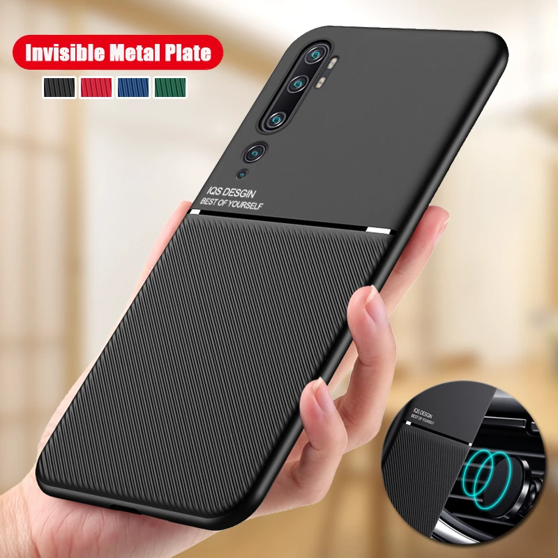 Чехол с невидимой металлической пластиной для Xiaomi Mi 9T Pro Mi9 se 8 A3 Lite 6X mi 10 5g Redmi Note 5 8A 7