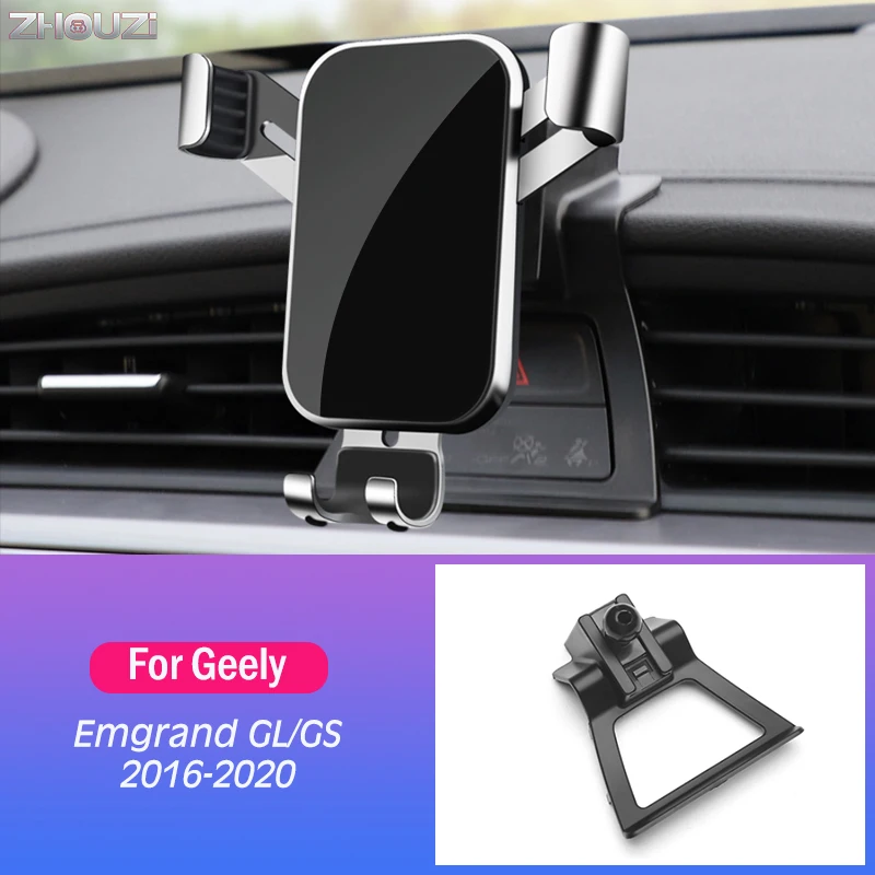 

Car Mobile Phone Holder Special Mounts Stand GPS Navigation Bracket For Emgrand GL GS 7 EC7 2016 2017 2018 2019 2020 Accessories