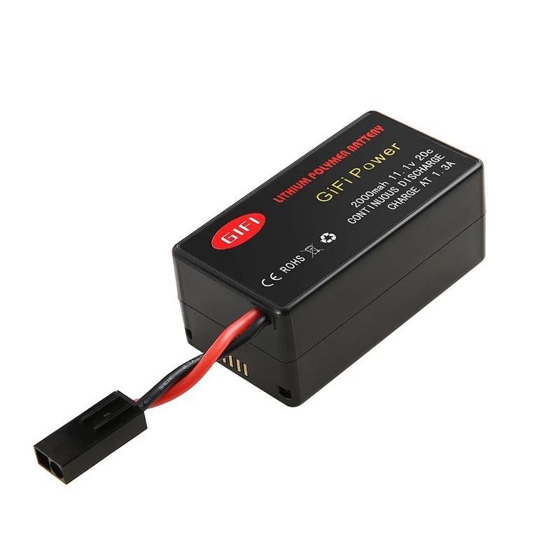 Литий-полимерный аккумулятор 2000Mah 11,1 V 20C 22.2Wh для квадрокоптера Parrot Ar. Drone2.0