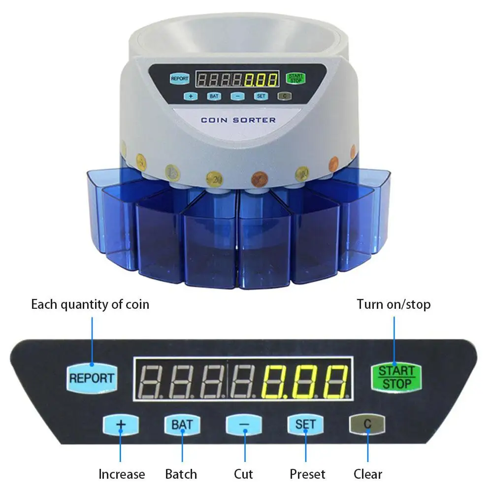 Кассовый аппарат ящик для точки продажи (POS) система с 5 купюр 6 монета кассовый