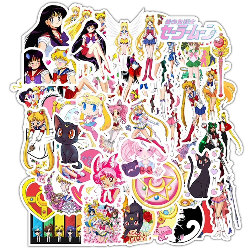Изысканные самодельные Guardian Sailor Moon Girl декоративные Стикеры для скрапбукинга