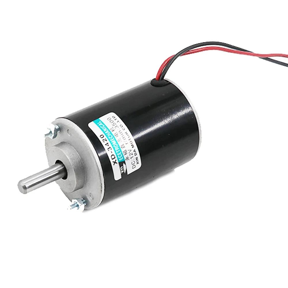 Высокоскоростной двигатель постоянного тока 12 В/24 В 30 Вт мини-двигатель с