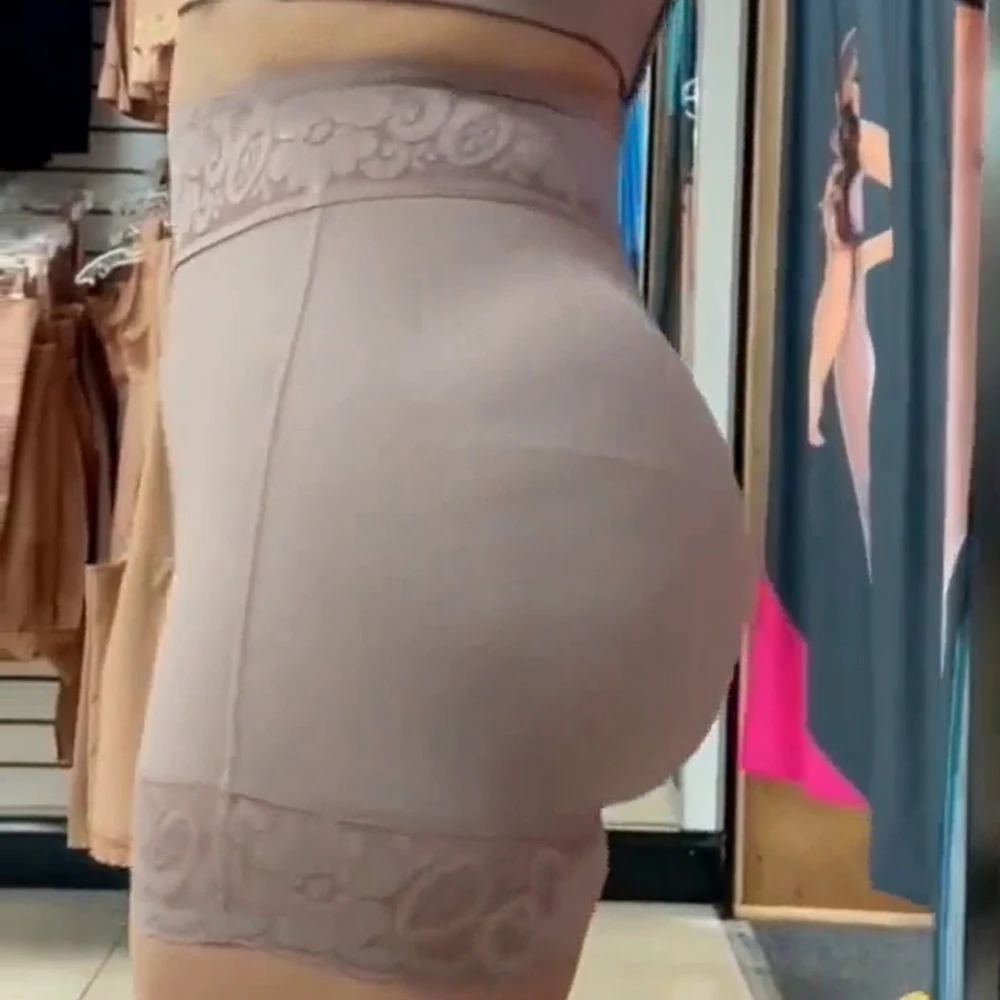 High Waist High Compression Tummy Control Waist Trainer Butt Lifter Seamless Lace Shapers Short Skims Fajas Colombianas Cinta