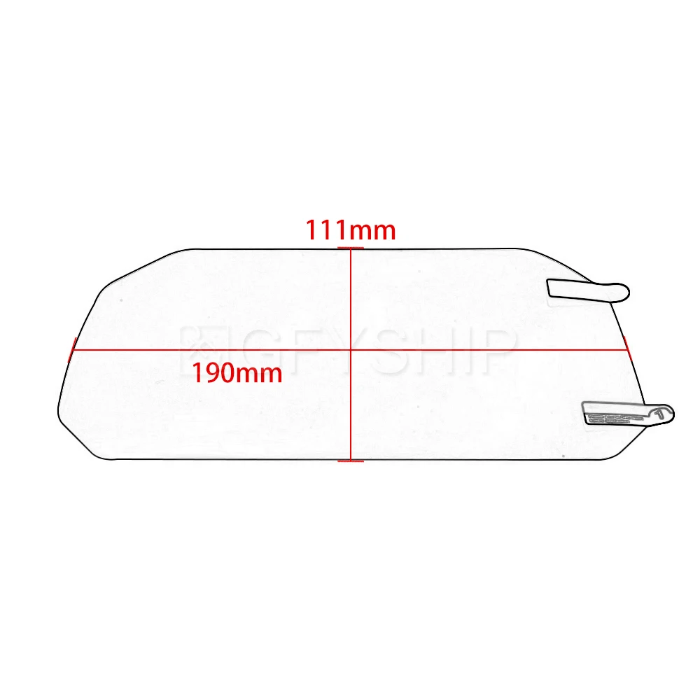 Для BMW R1250GS/Adventure 2019 2020 R1250R R1250RS термополиуретановая Защитная пленка для экрана