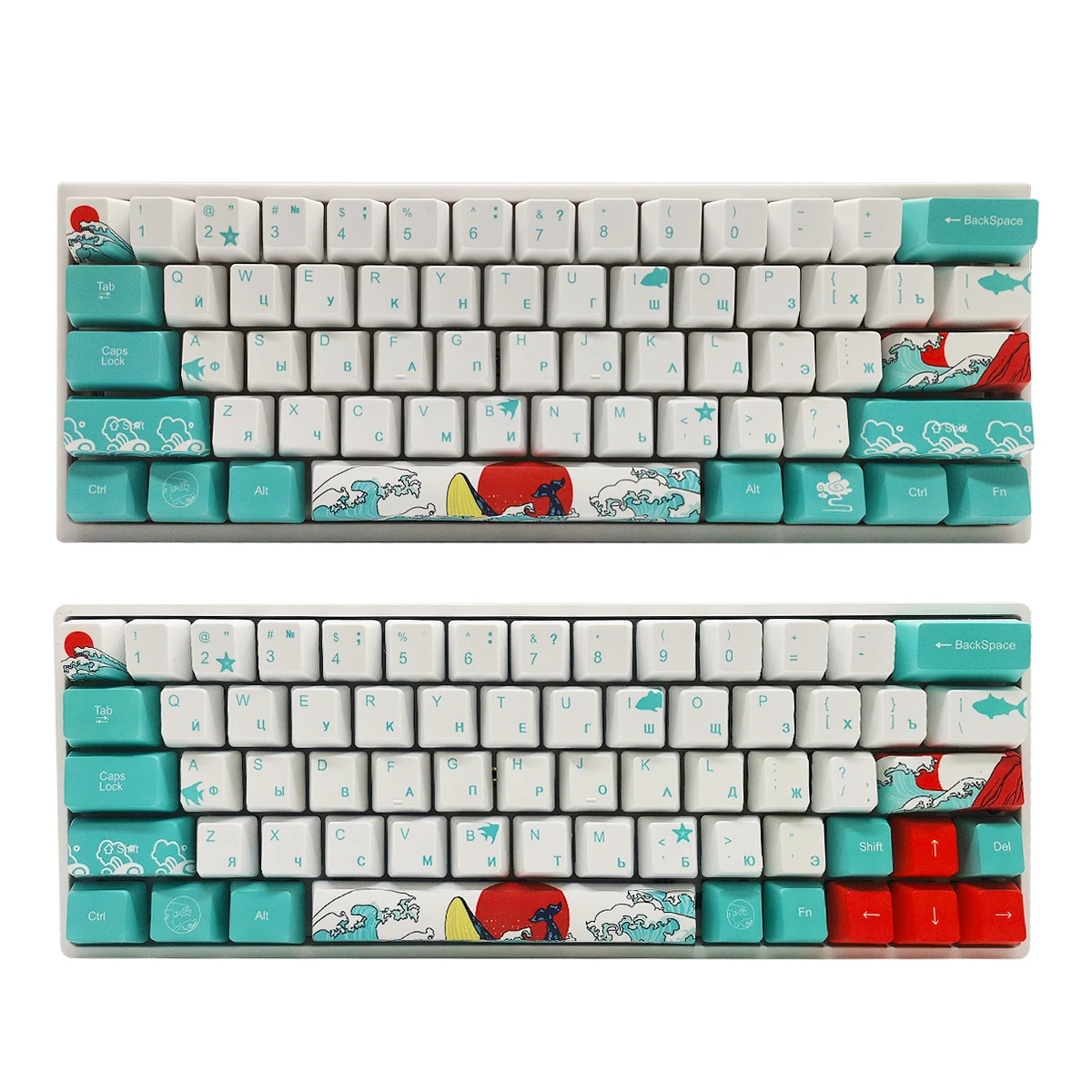 

Клавиатура для RK61, GK61, GK64, ANNE PRO, Womier K61, ONE 2 Mini