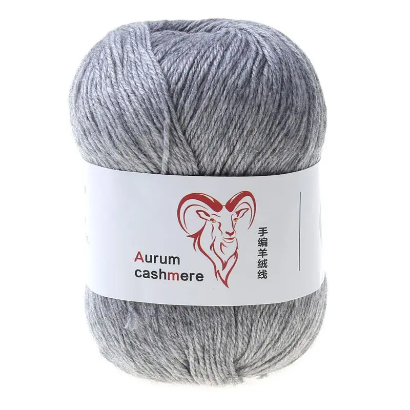 50 г мягкая кашемировая пряжа плюш ручная вязка не скатывается шерстяной шарф
