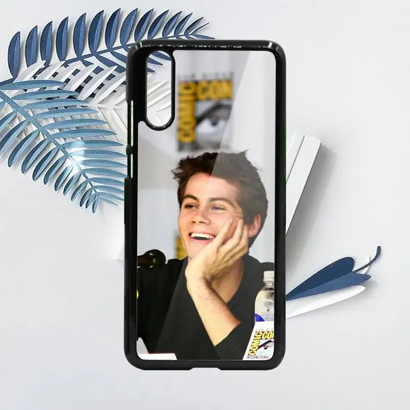 

Teen Wolf Dylan Obrien TV series Phone Case PC For Samsung galaxy S note 8 9 20 10 e lite2019 plus pro ultra