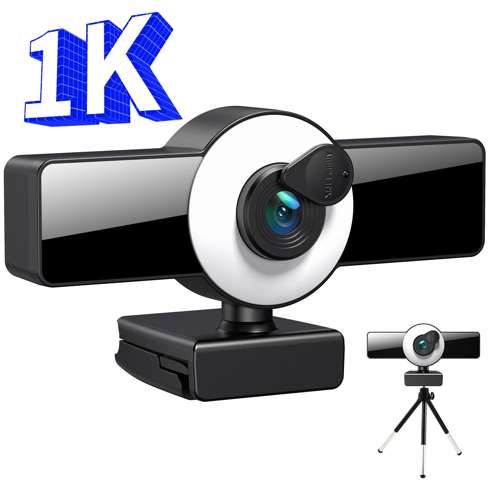 

2021 веб-камера 4K 8K с автофокусом веб-камера с микрофоном USB СВЕТОДИОДНАЯ заполняющая подсветка мини-камера для видеоконференции компьютера П...