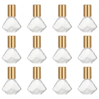 12pcs 8ml roll on bottles cosmetic sample vials roller glass bottles container