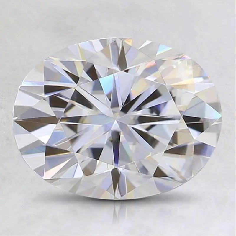 Оптовая продажа лабораторный Выращенный D цветной Овальный Алмазный уровень