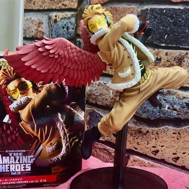 

My Hero Academia Figure PVC Anime Figurine No.2 Birdman Hawks Action Collectible Model Decorations Doll Toys Age Of Heroes