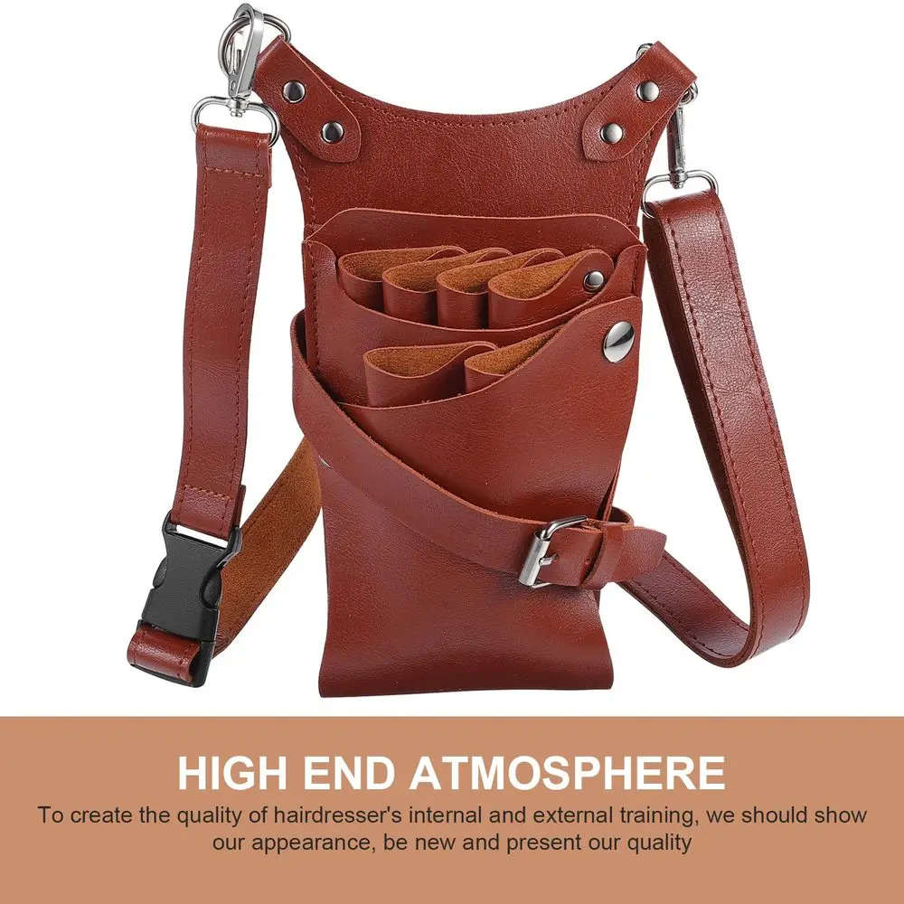 

Hairdressing Pouch Belt Multi-functional Hair Scissors Comb Tools Storage Bag