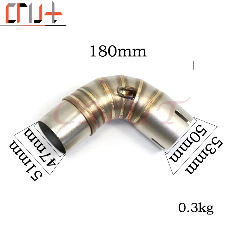 Выхлопная труба для мотоцикла Honda 1000R CB1000R 2009-2018 глушитель из нержавеющей стали 51