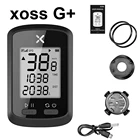 Велосипедный компьютер XOSS G Plus, беспроводной GPS-спидометр, водонепроницаемый, Bluetooth