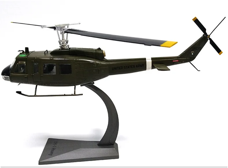 AF1 1/48 масштаб военная модель игрушечный колокольчик UH-1 Iroquois Huey универсальный вертолет литой металлический самолет модель игрушка для коллекции, подарок