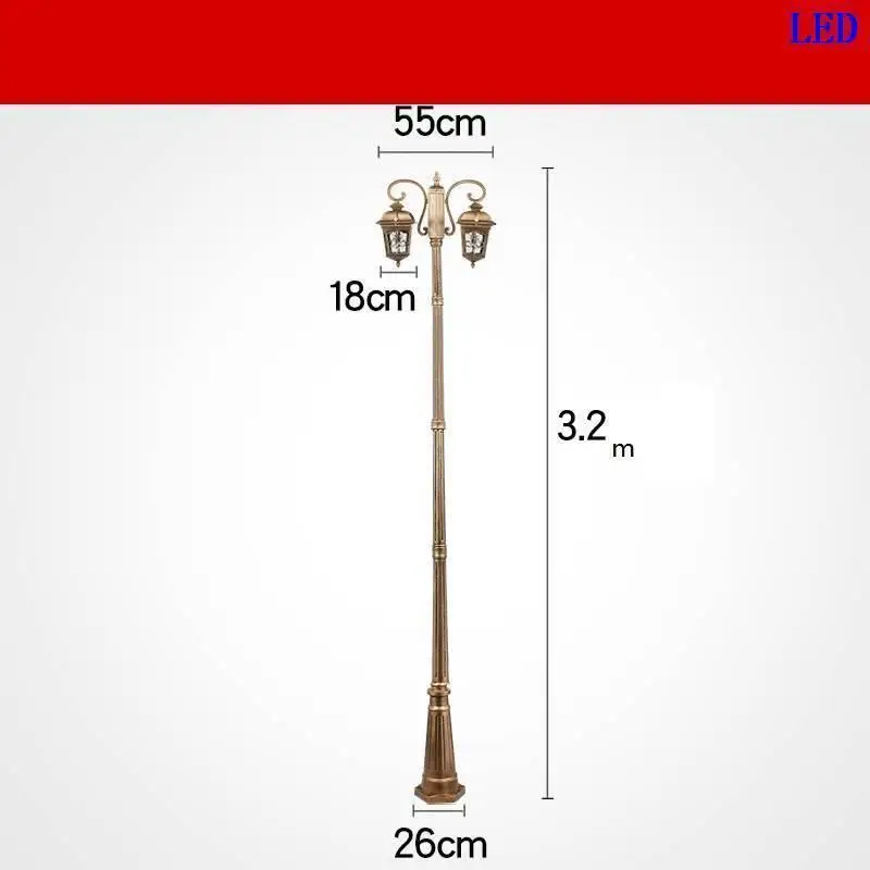 

Strassenbeleuchtung Straatverlichting Giardino Luminaire Exterieur Led Off Lamp Uliczna Lampione Street Road Light