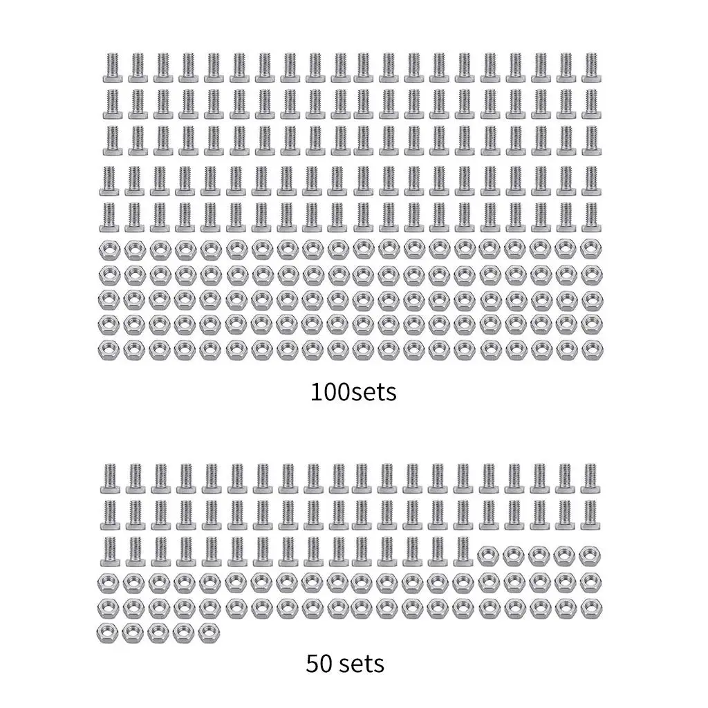 

Greenhouse Nuts and Bolts Anti-Rust Hardness Kit for Outdoor Gardening Greenhouse Accessories Parts