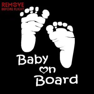 Виниловая наклейка Малыш на борту