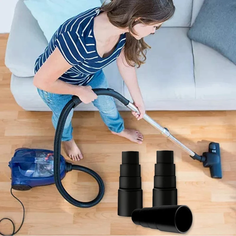

Universal Vacuum Cleaner Power Tool Adaptor, 5 PCS Vacuum Hose Adapter Reducer Hose for Dust Extraction Vacuum Cleaner