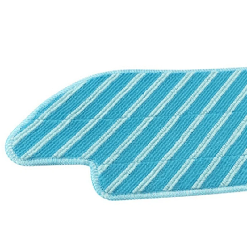 

HOT-6Pcs Replacement Washable Mop Cloth Rag for Cecotec Conga 4090 5090 Robot Vacuum Cleaner Cleaning Mopping Pad Rags