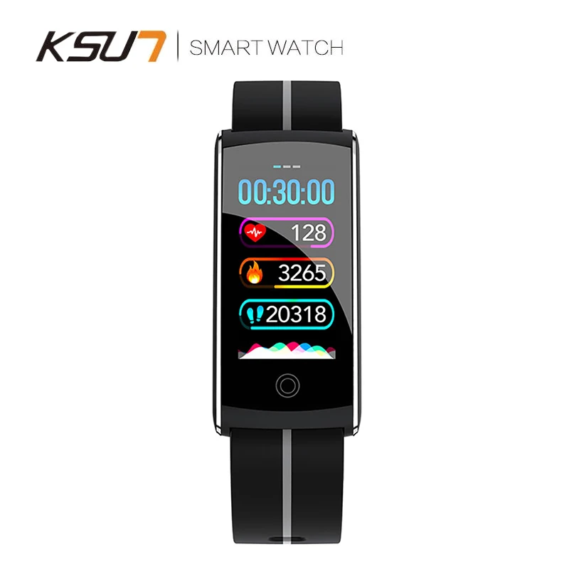 KSUN KSS903 умный браслет с монитором сердечного ритма ЭКГ кровяное давление IP68 фитнес-трекер Wrisatband Смарт-часы