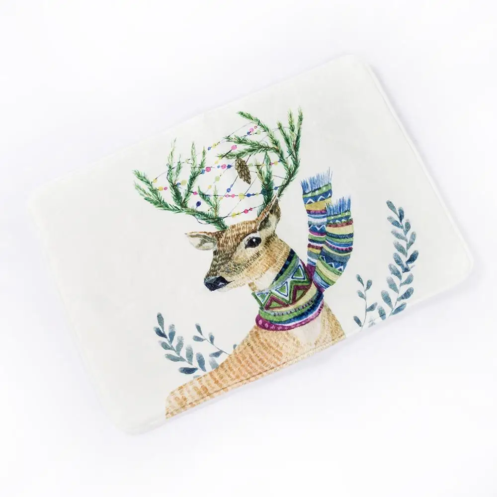 Забавные Кухня Коврик для ванны коврик ковров домашний входа абсорбент Спальня