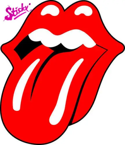 

Suitable For Rolling Stones Sticker Multi-Color High Quality Music Tongue Motorcycle Off-road Laptop Trunk Guitar Vinyl Sticker