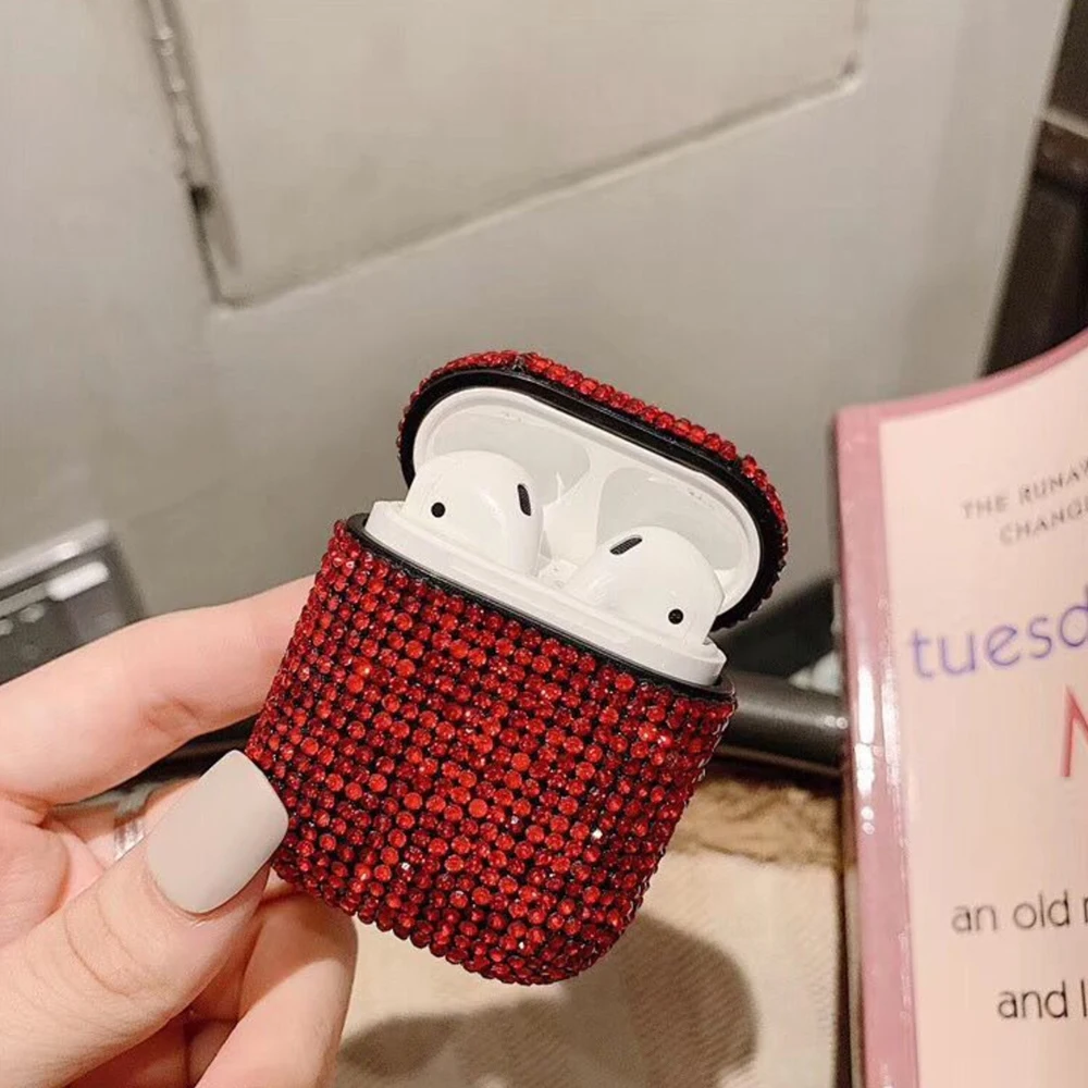 HOT SALE CASE For airpods water drill case FOR Apple Wireless Bluetooth headset with | Электроника