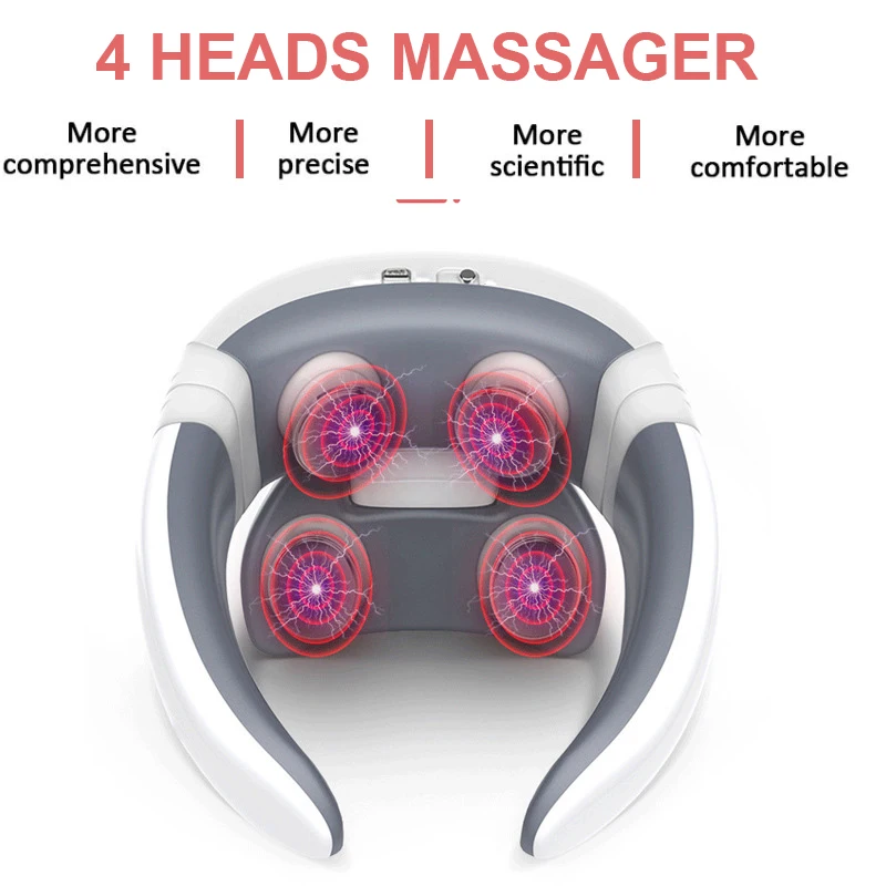 Магнитный импульсный массажер для шеи устройство облегчения боли в шее