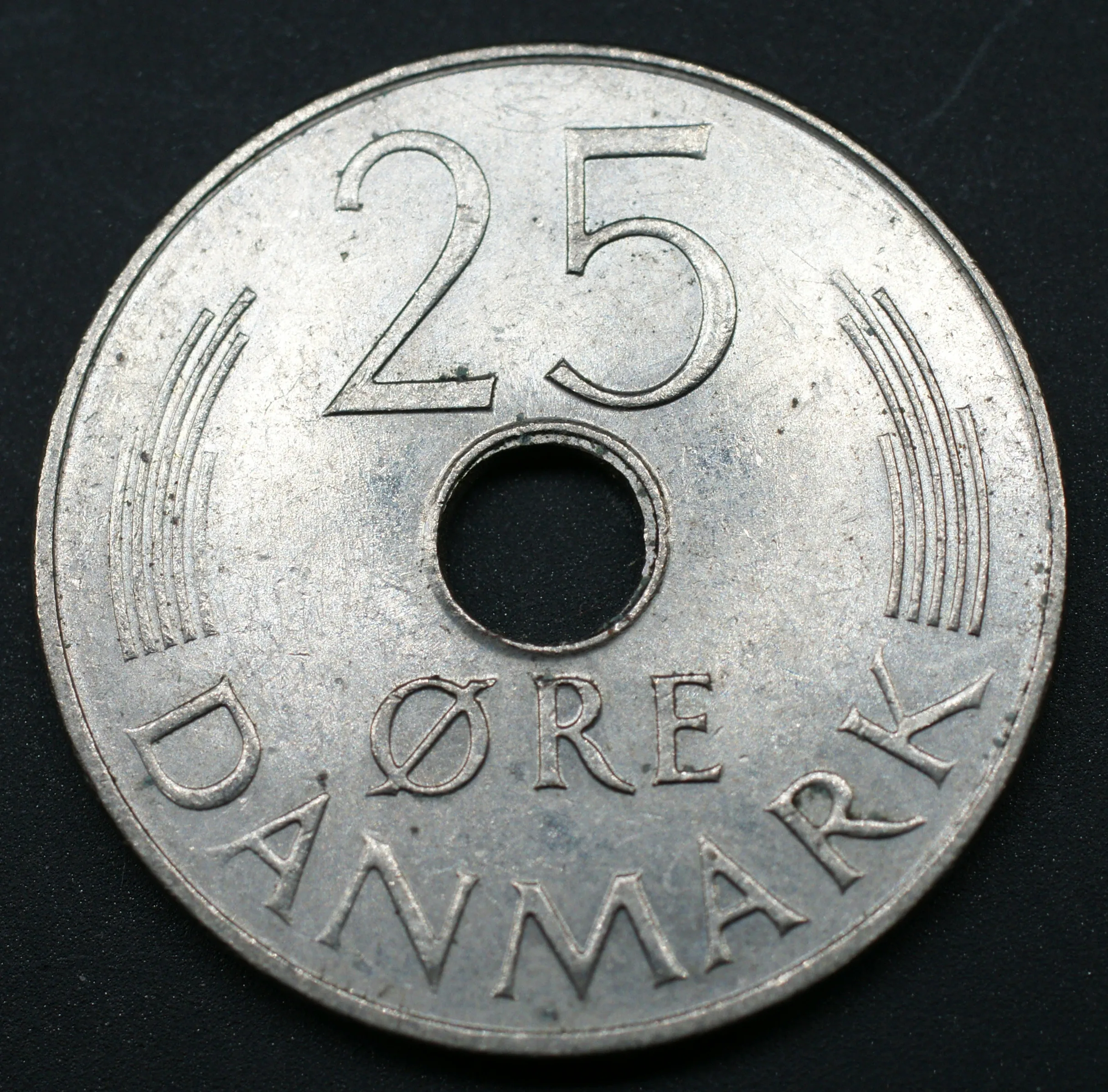 Дания 25 ол. Центов монеты Европы 100% оригинальные для коллекции 23 мм - купить по