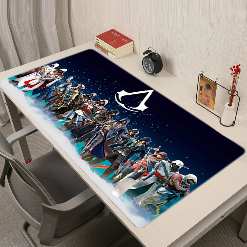 

Assassin's Creed Mouse Pads Large Pad Gaming Mousepad Varmilo Razer Gamer Rug 900x400 Room Accessories Padmouse Stitch Anime Diy